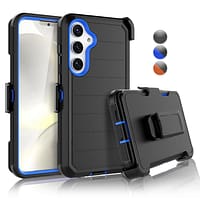 01e7fde1190abacab5193b3858e75393-1.png Rugged Defender Case w/ Belt Clip Holster & Built in Screen Protector - Samsung Galaxy S24