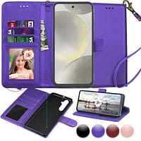 4de4cfd758232348efa9bacd0a4701d0-1.png Leather Kickstand Wallet Case - Samsung Galaxy S24