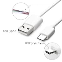 5a2fb23fc69fc3c4051cca0c9b33024e.png USB-C to USB-A Charging & Data Cable 3FT