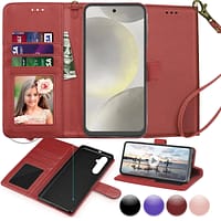 a322e59183a8ff876e2466b584ef818c-1.png Leather Kickstand Wallet Case - Samsung Galaxy S24