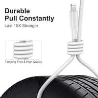 f57a988f65d86f460fbdc113d0fad711.png 6ft Fast Charger for iPhone w/ Wall Adapter