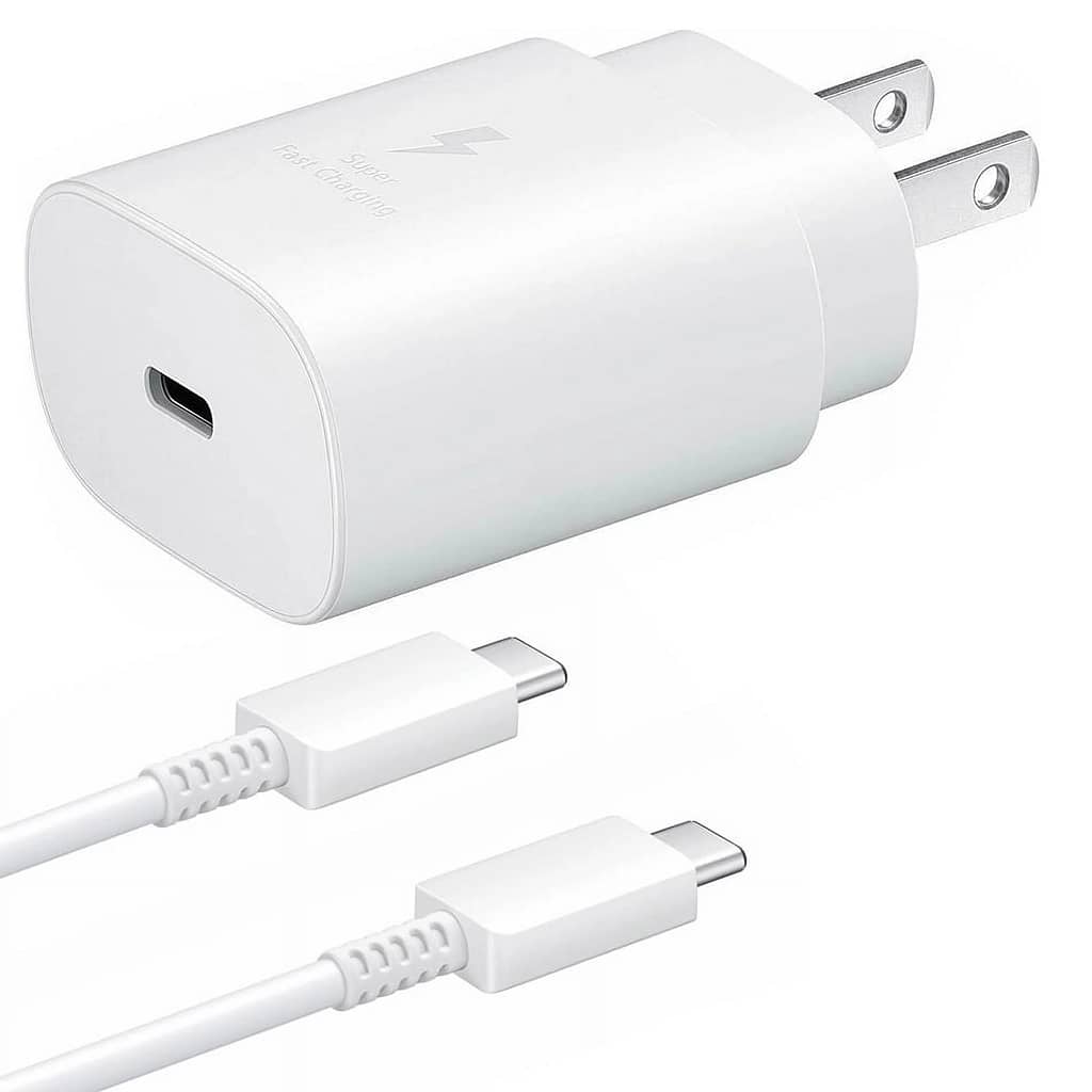 USB C Charger w/ Wall Adapter