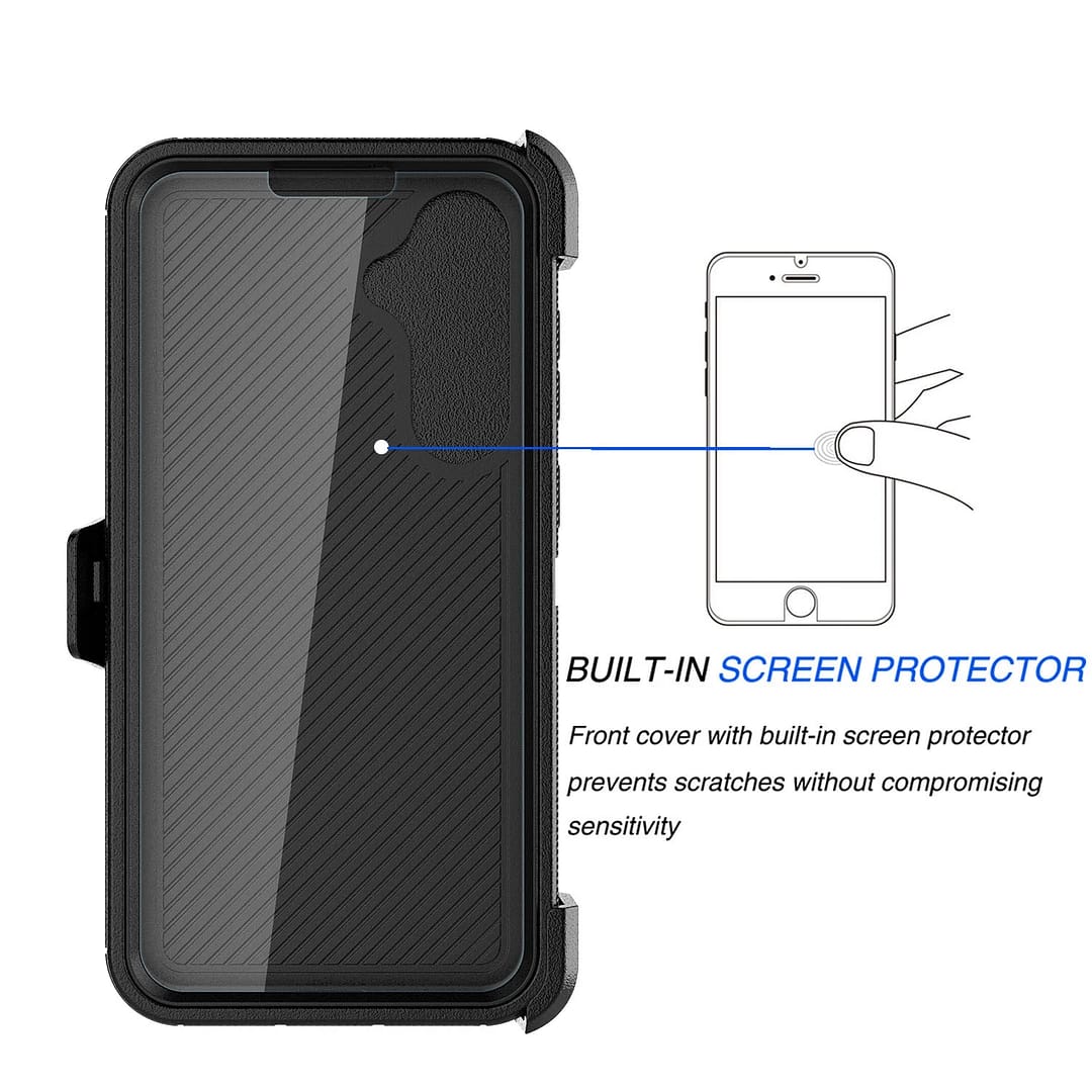640f1e8aae6d293dbab88a35fad4473b-1.png Rugged Defender Case w/ Belt Clip Holster & Built in Screen Protector - Samsung Galaxy S24